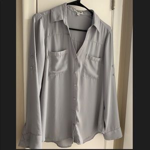 Business casual chiffon blouse